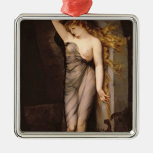 Velleda, before 1869 metal ornament