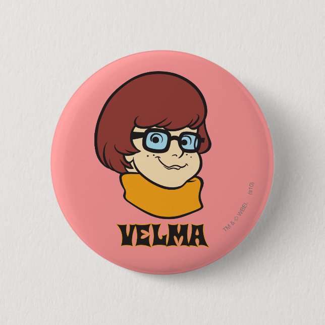 Velma Name Graphic 2 Inch Round Button (Front)