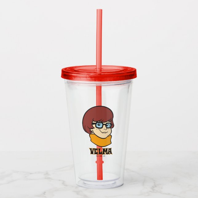 Velma Name Graphic Acrylic Tumbler (Front)