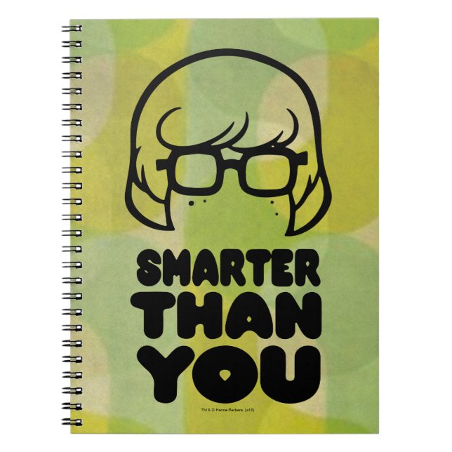 Velma "Smarter Than You" Graphic Notebook (Front)