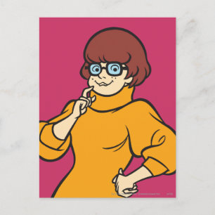 Velma Solves The Case Postcard