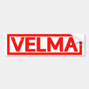 Velma Stamp Bumper Sticker