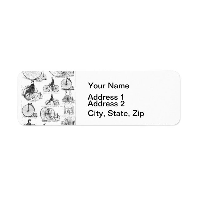 Vélo à grande roue Penny Farthing (Devant)