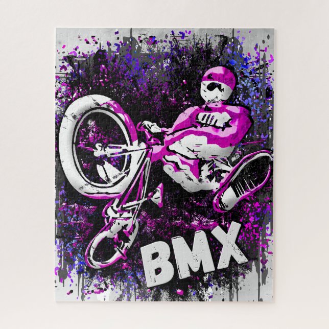 Vélo Bmx Classique - Bmx Freestyle Bmx Puzzle (Vertical)