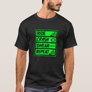 Vélo de montagne Ride Crash Sweat Répéter Mtb Desc