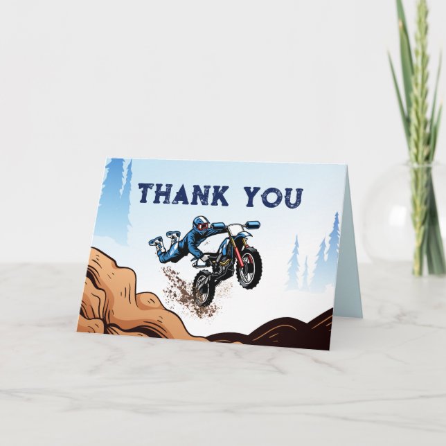 Vélo Enfant Dirt Stunt Vélo Anniversaire Carte de  (Devant)