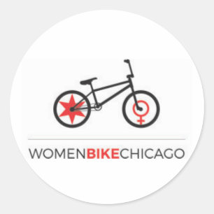 Vélo Femmes Chicago - Stickers design BMX