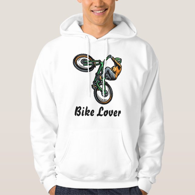Vélo Lover Sweat - shirt à capuche unique de conce (Devant)