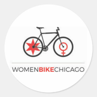 Vélo pour femmes Chicago - Stickers design urbain