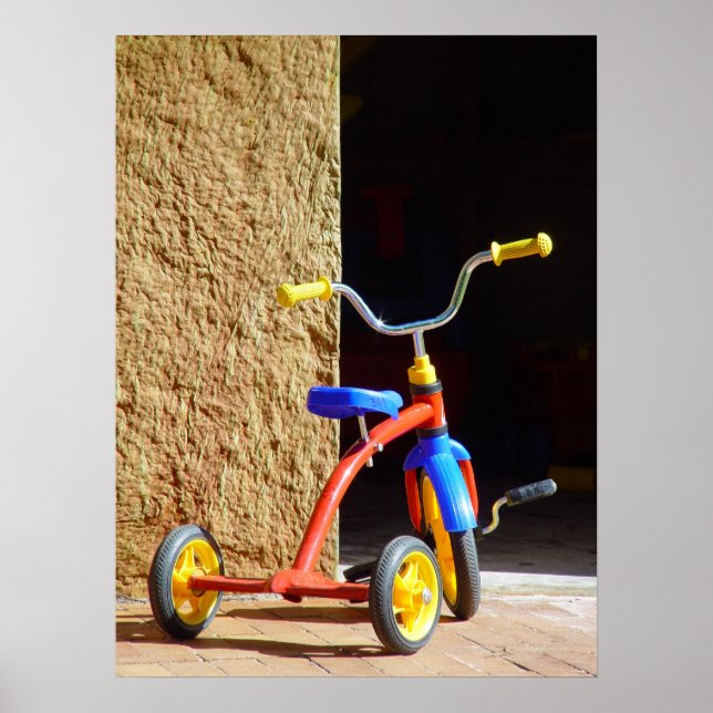 Vélo vélo poster vintage pour enfant (Devant)