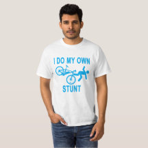 Vélo, vélo, T-shirt drôle de cascade de cycliste.