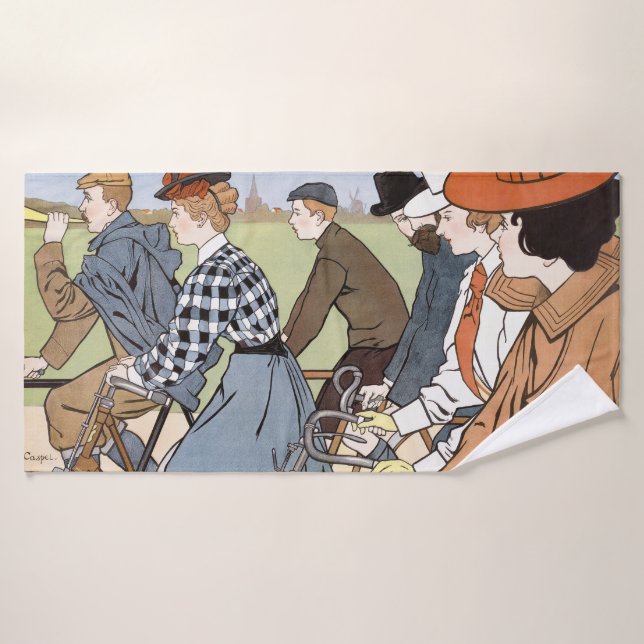 Vélo, Vélos, Van Caspel (Serviette de bain)