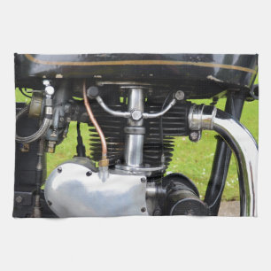 Velocette Engine Kitchen Towel