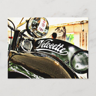 Velocette M Series vintage motorcycle Postcard