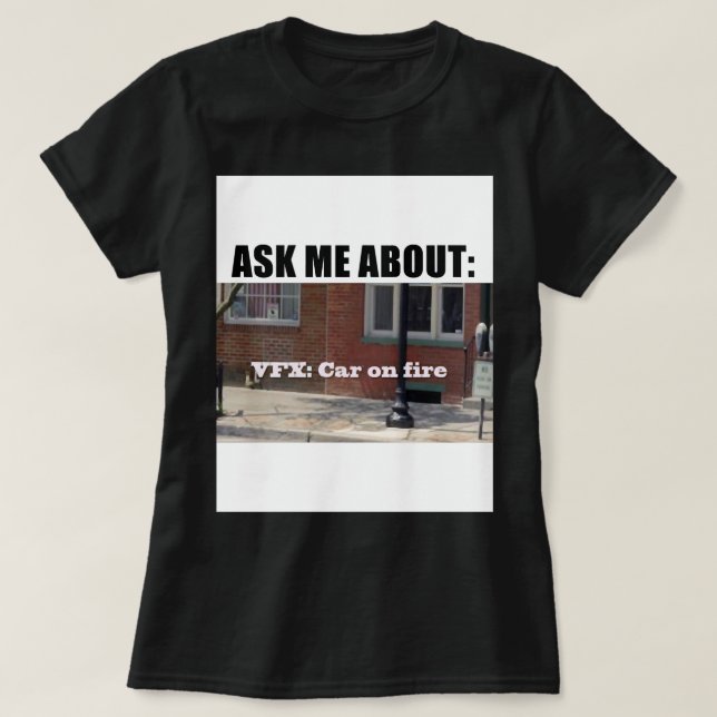 Velocipastor VFXcar on fire Classic T Shirt (Design Front)