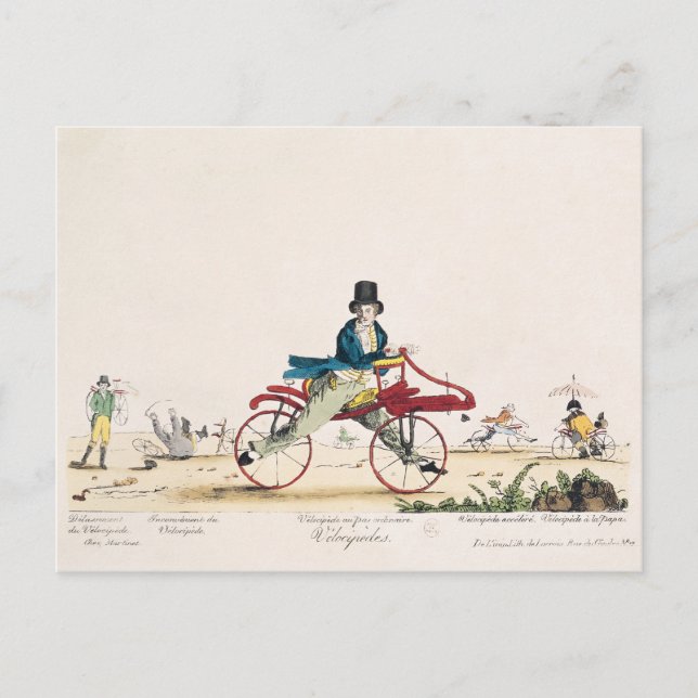 Velocipedes Postcard (Front)