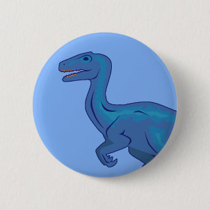 Velociraptor 2 Inch Round Button