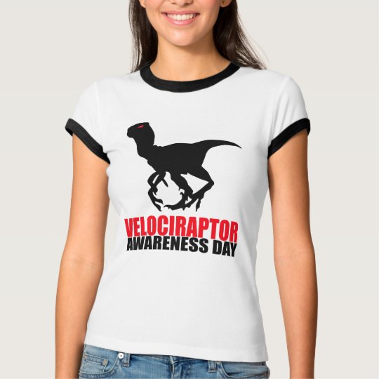 Velociraptor Awareness Day T-Shirt