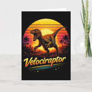 Velociraptor Card