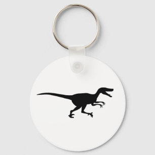 Velociraptor Dinosaur Keychain
