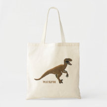 Velociraptor Dinosaur Tote