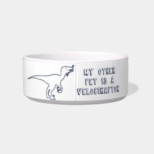 Velociraptor Food/Water Bowl