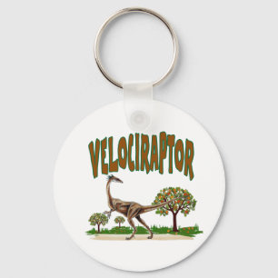 Velociraptor Keychain