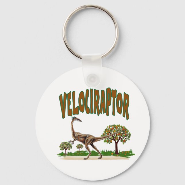 Velociraptor Keychain (Front)