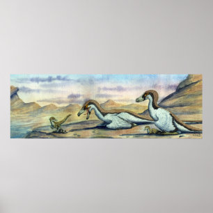 Velociraptor Print