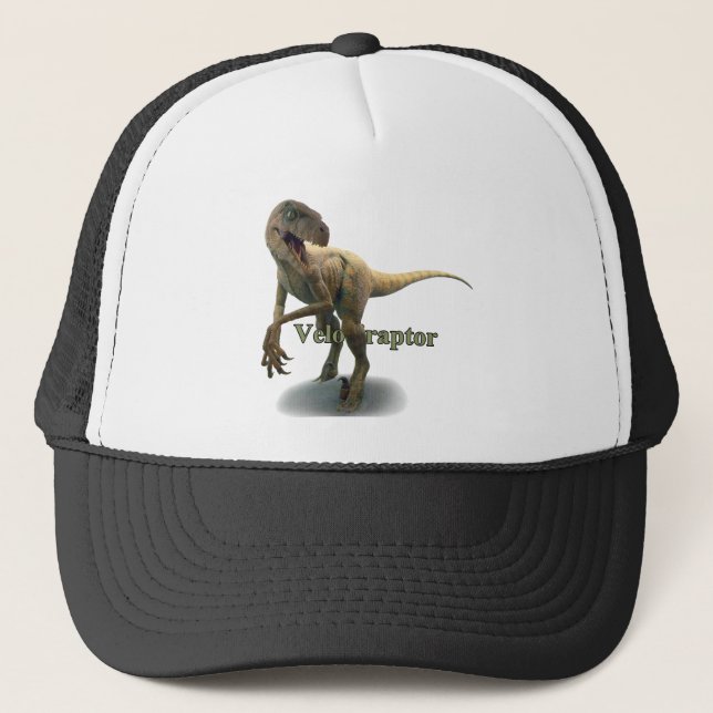 Velociraptor Trucker Hat (Front)