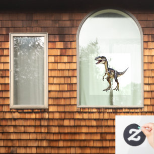 Velociraptor  window cling