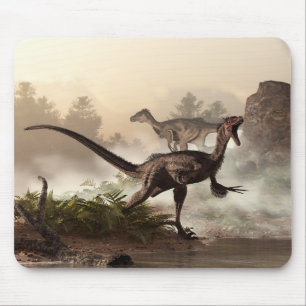 Velociraptors Mouse Pad