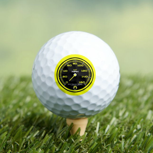 Velocity Speed Golf Geek Balls (Insitu Tee)