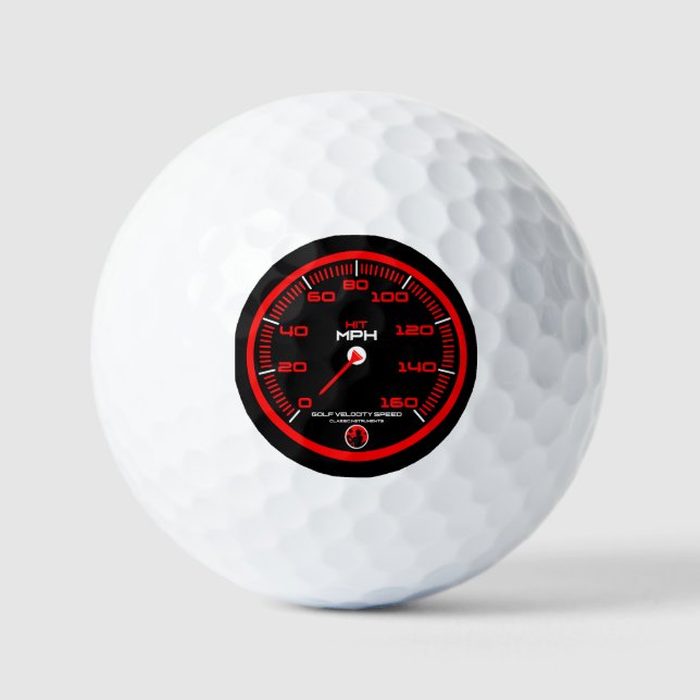 Velocity Speed Golf Geek Balls (Front)