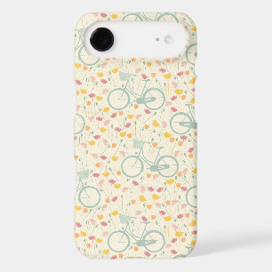 Vélos et fleurs Design Motif