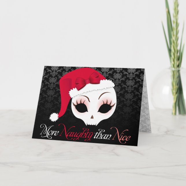 Velusa Skullie "plus vilain que Nice" la carte (Devant)