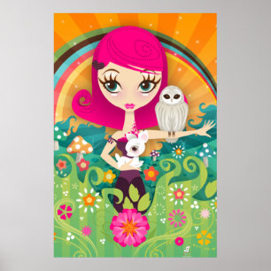 VelusaBerry Art Poster