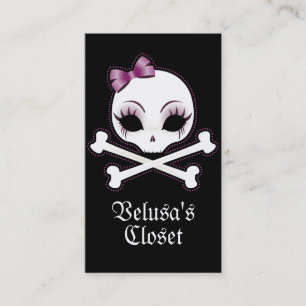VelusaSkullie Business Card