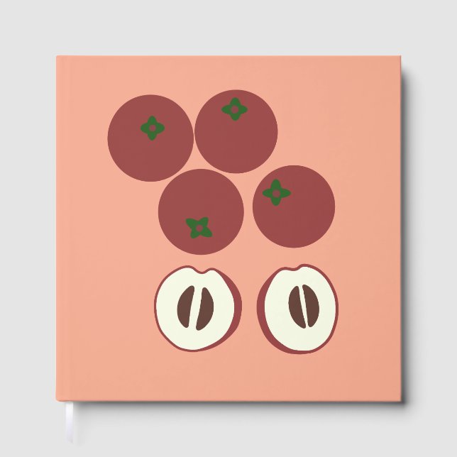 Velvet Apple Guest Book (Front)