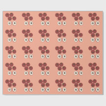Velvet Apple Wrapping Paper