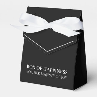 Velvet Black Box of Happiness for Her Majesty