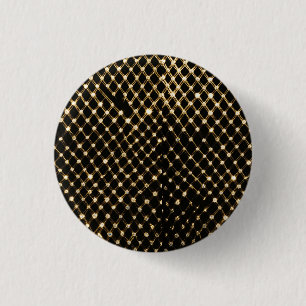 "Velvet Elegance: Diamond Radiance" 1 Inch Round Button
