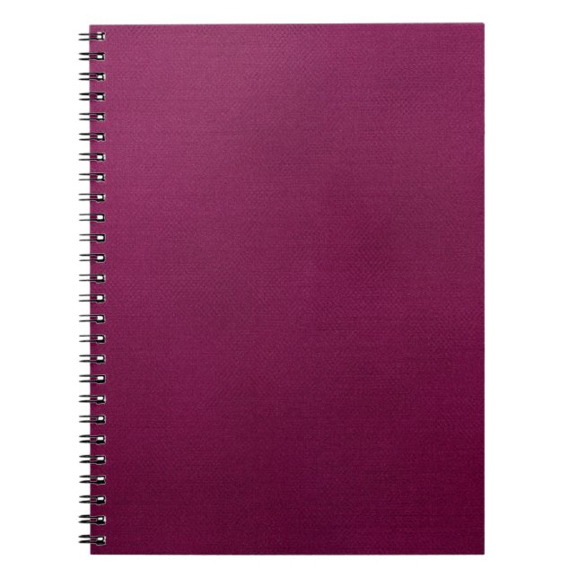 Velvet fabric cloth material notebook (Front)