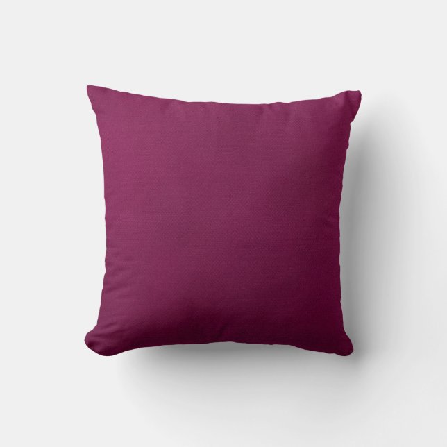 Velvet fabric cloth material throw pillow (Front)