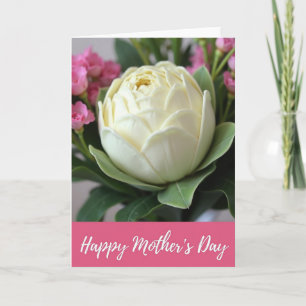 Velvet Flower Greeting Card
