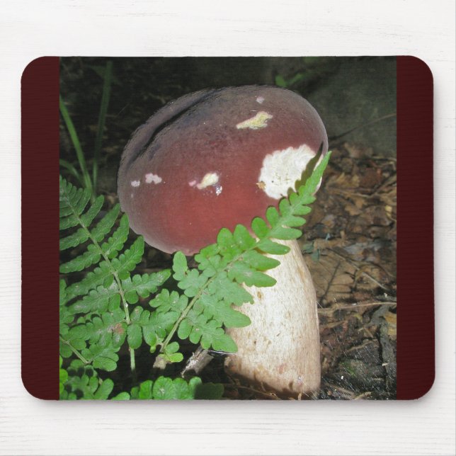 Velvet Mushroom Mousepad (Front)