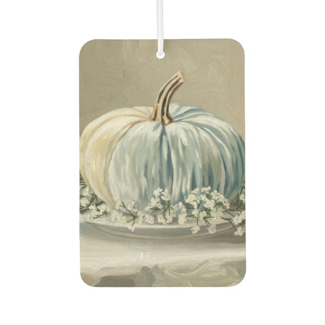 Velvet Pumpkin Air Freshener (Front)
