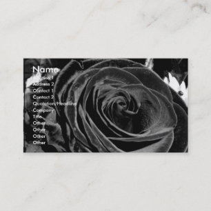 Velvet Rose business card