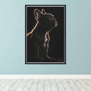 Velvet Silence Canvas Print