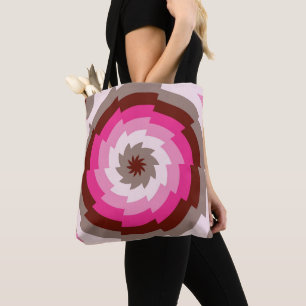 Velvet Swirl Fusion Tote Bag